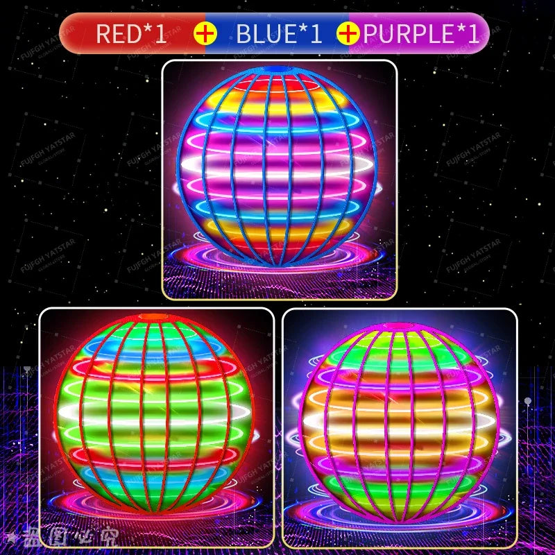 Vliegende LED Spinner Bal – 360° Zweefbal voor Binnen & Buiten