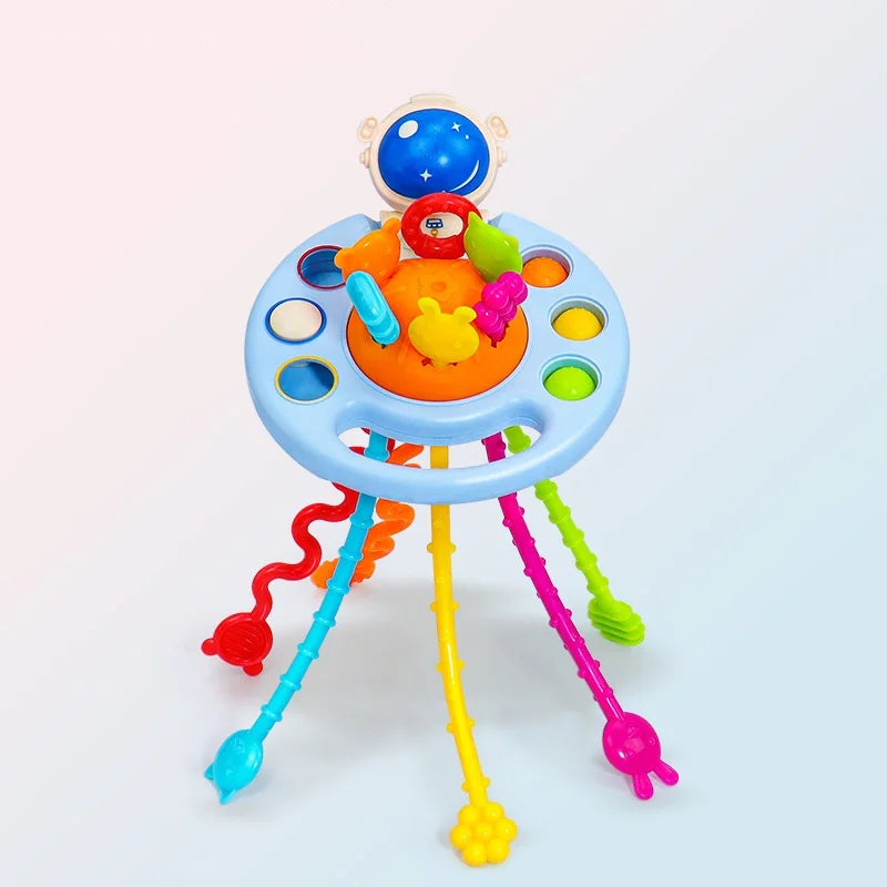 Sensorisch Trekkoord Speeltje – Montessori Baby Speelgoed 0–6 Jaar