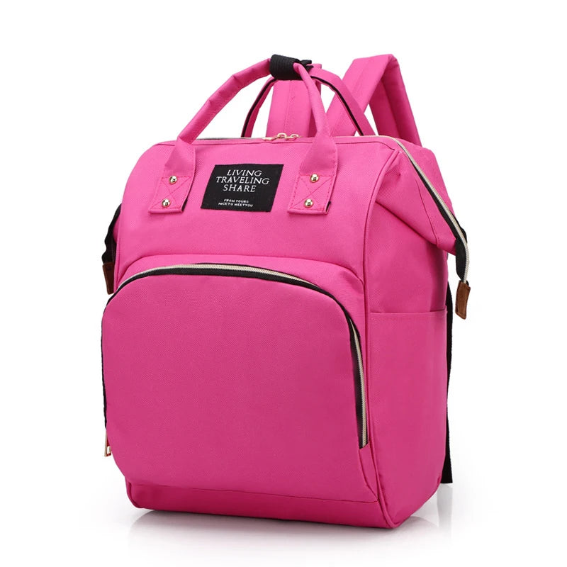 Grote Canvas Luiertas – Multifunctionele Mammy Bag met Thermovak