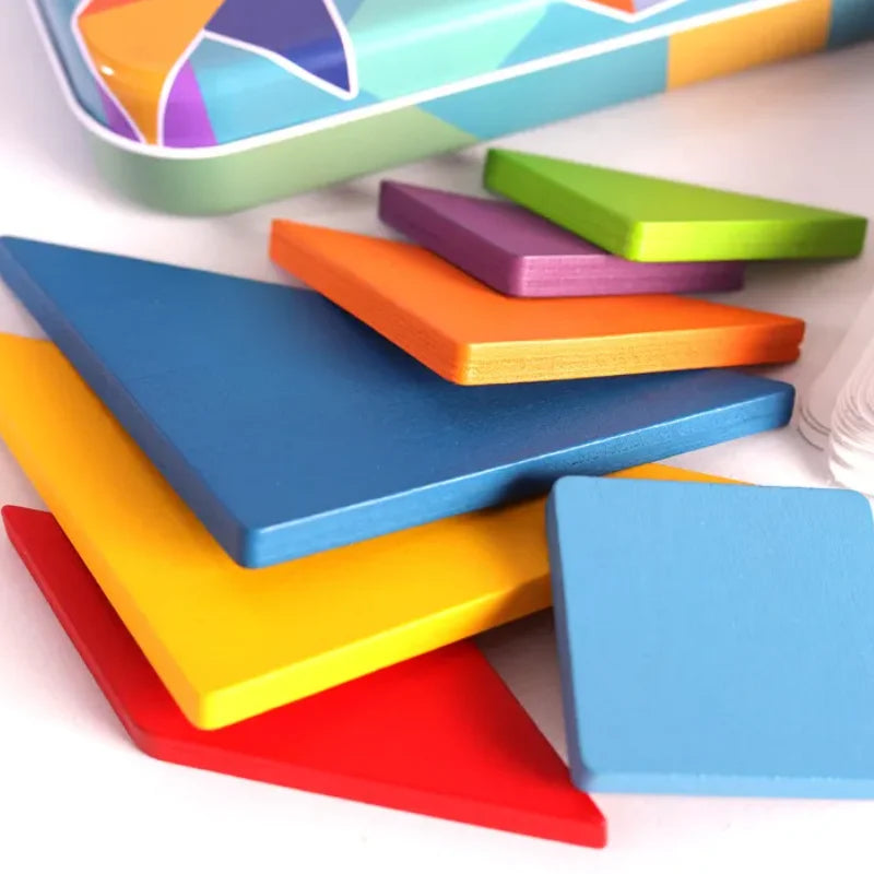 3D Houten Dieren Puzzel – Montessori Speelgoed