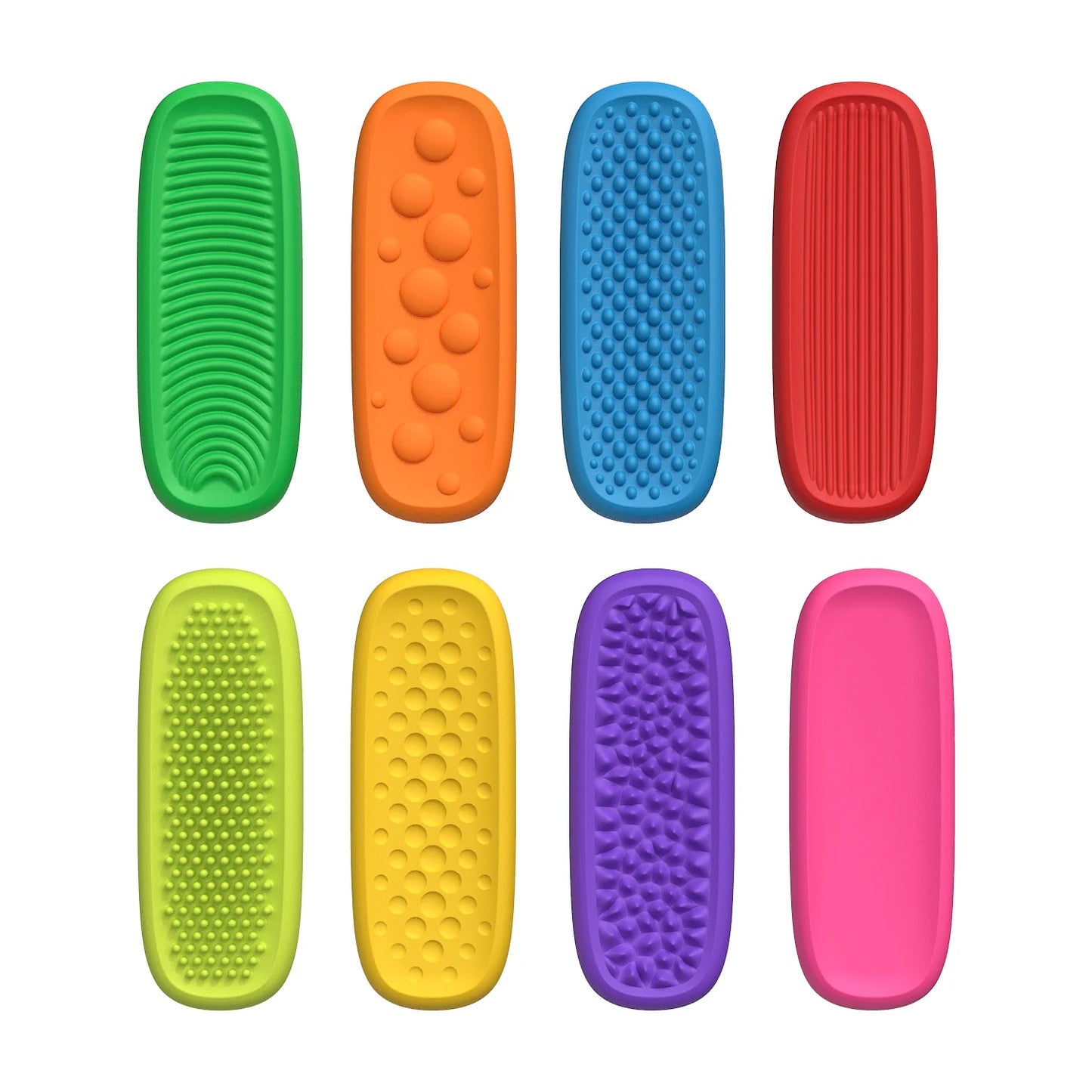 Sensorische Siliconen Fidget Strip – Stressverlichting voor Kinderen & Volwassenen
