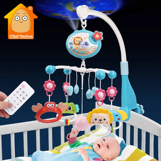 Muzikale Babymobiel met Projector en Nachtlampje