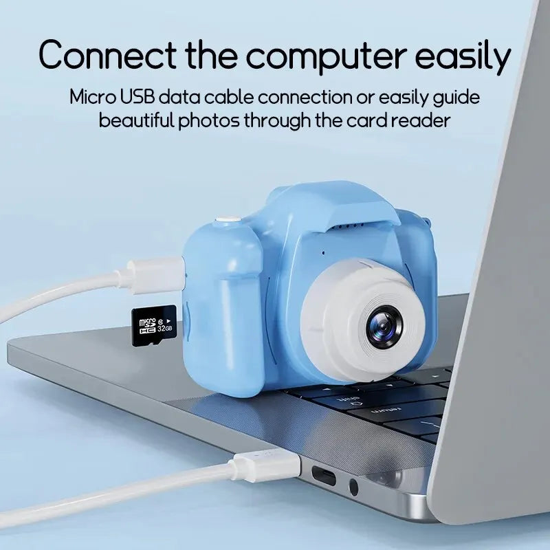 Digitale Kindercamera 1080P HD – Dual Camera met Spelletjes voor Kinderen