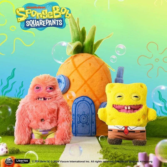 Fuggler SpongeBob & Patrick Knuffel 22cm Grappig Monster Pluche Speelgoed