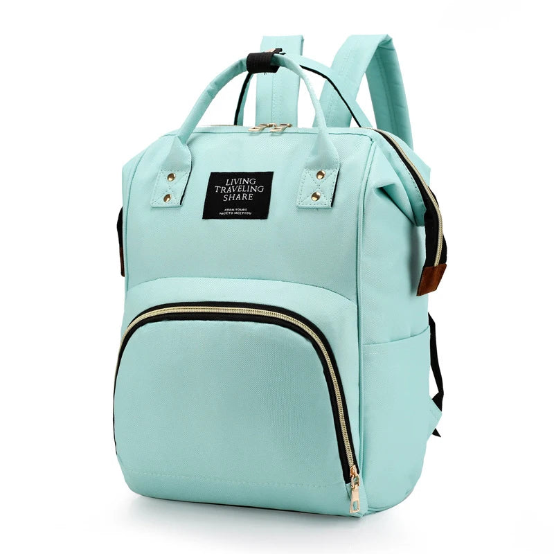 Grote Canvas Luiertas – Multifunctionele Mammy Bag met Thermovak
