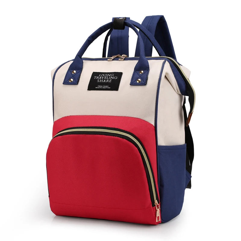 Grote Canvas Luiertas – Multifunctionele Mammy Bag met Thermovak