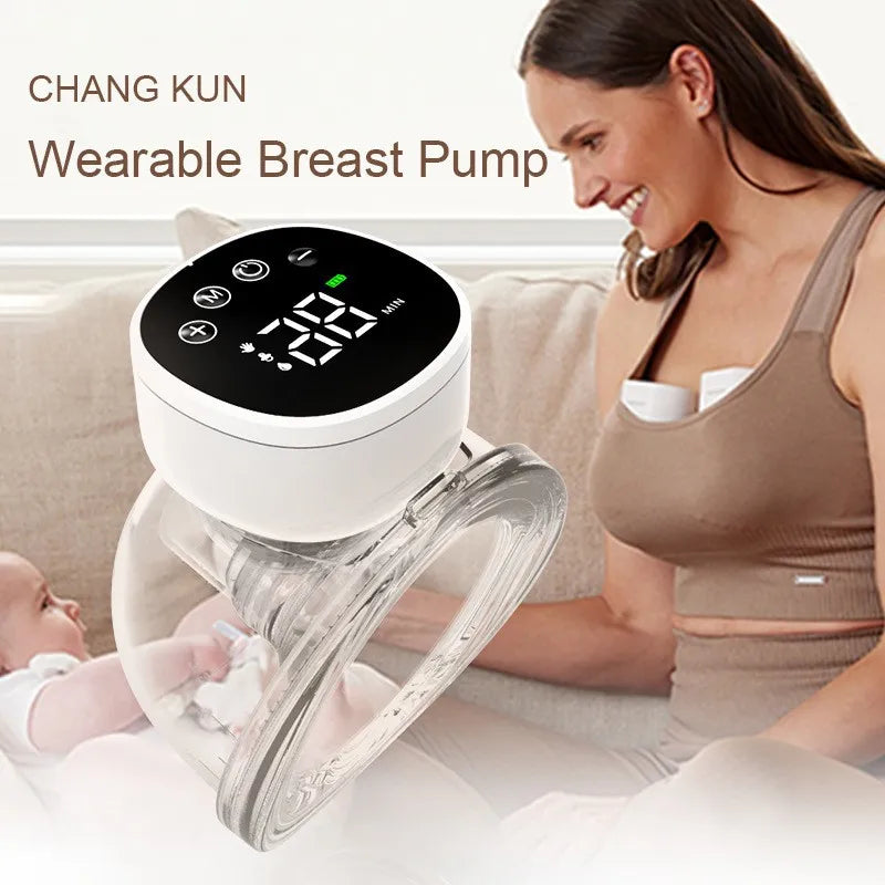 Wearable Electric Breast Pump – Hands-free & Quiet