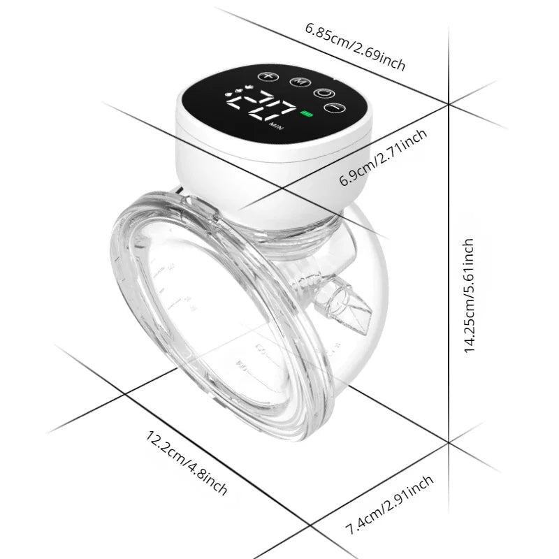 Wearable Electric Breast Pump – Hands-free & Quiet