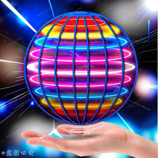 Vliegende LED Spinner Bal – 360° Zweefbal voor Binnen & Buiten