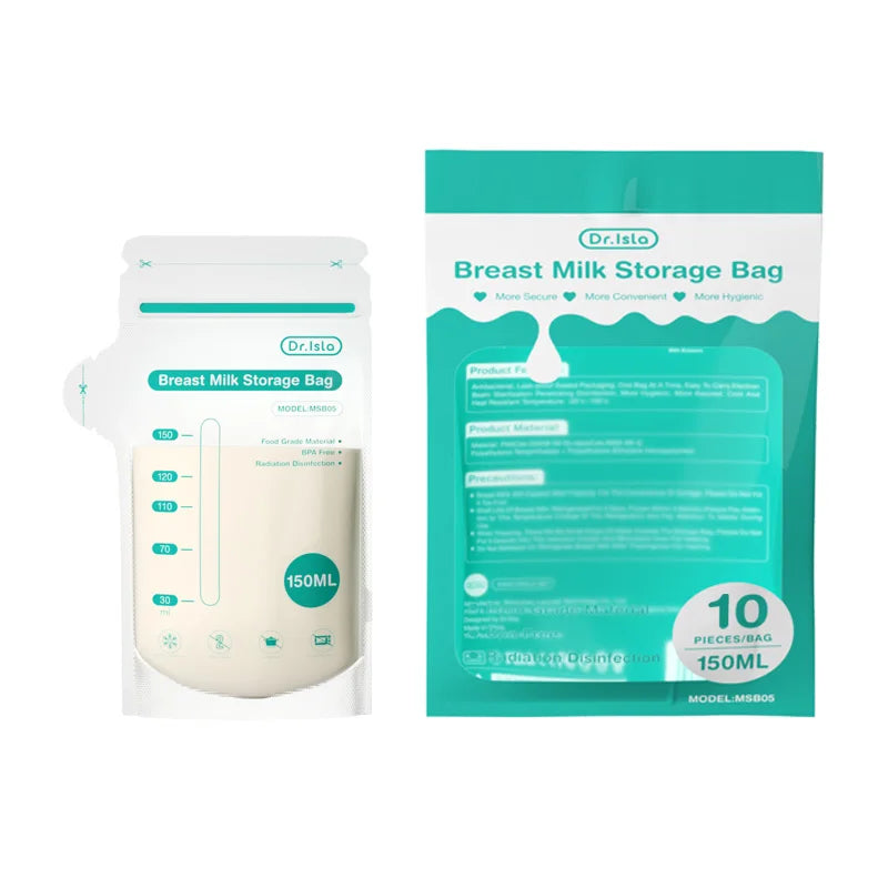 Moedermelk Bewaarzakjes BPA-vrij – 150ml of 250ml (10 of 30 stuks)