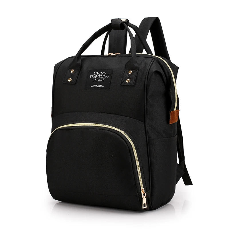 Grote Canvas Luiertas – Multifunctionele Mammy Bag met Thermovak