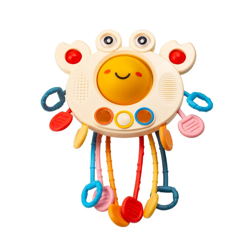 Sensorisch Trekkoord Speeltje – Montessori Baby Speelgoed 0–6 Jaar