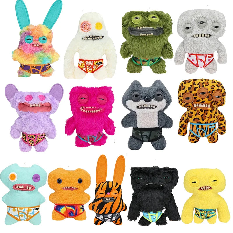Fuggler Wide Eyed Weirdo Knuffel Grappig Monster Pluche Speelgoed