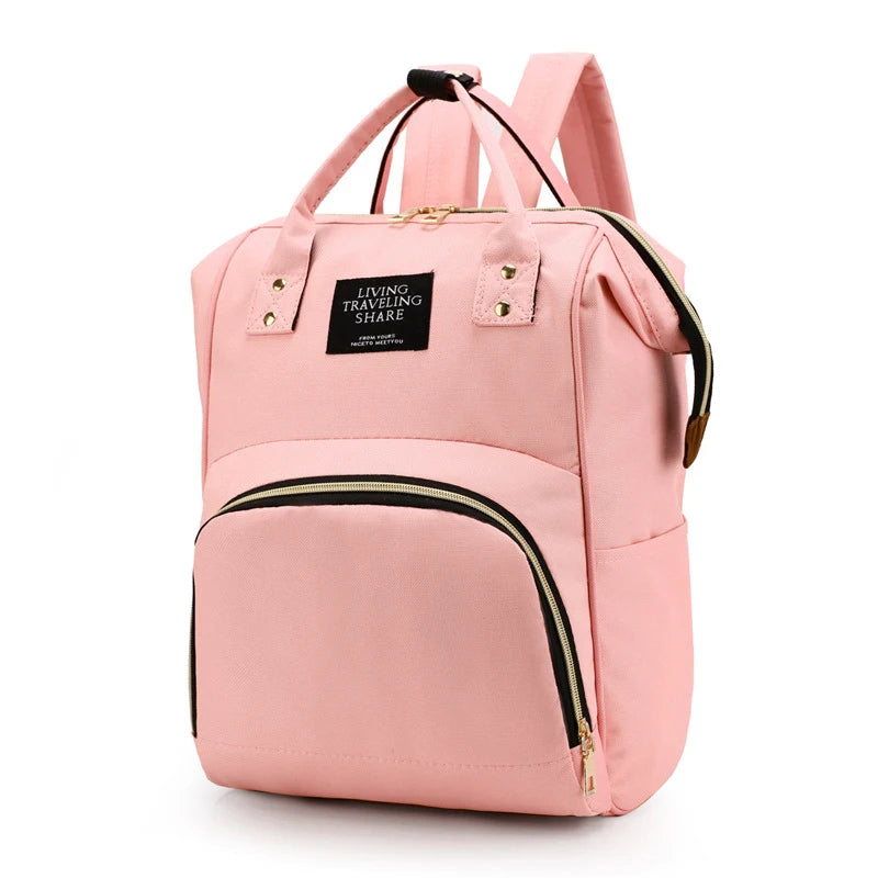 Grote Canvas Luiertas – Multifunctionele Mammy Bag met Thermovak