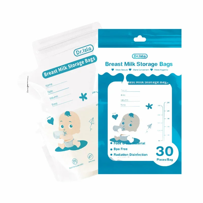 Moedermelk Bewaarzakjes BPA-vrij – 150ml of 250ml (10 of 30 stuks)