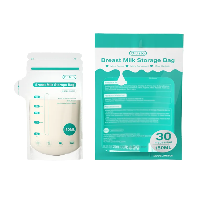 Moedermelk Bewaarzakjes BPA-vrij – 150ml of 250ml (10 of 30 stuks)