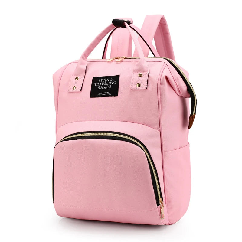 Grote Canvas Luiertas – Multifunctionele Mammy Bag met Thermovak