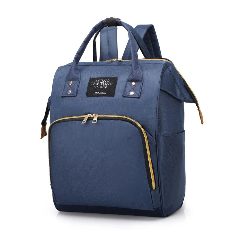 Grote Canvas Luiertas – Multifunctionele Mammy Bag met Thermovak