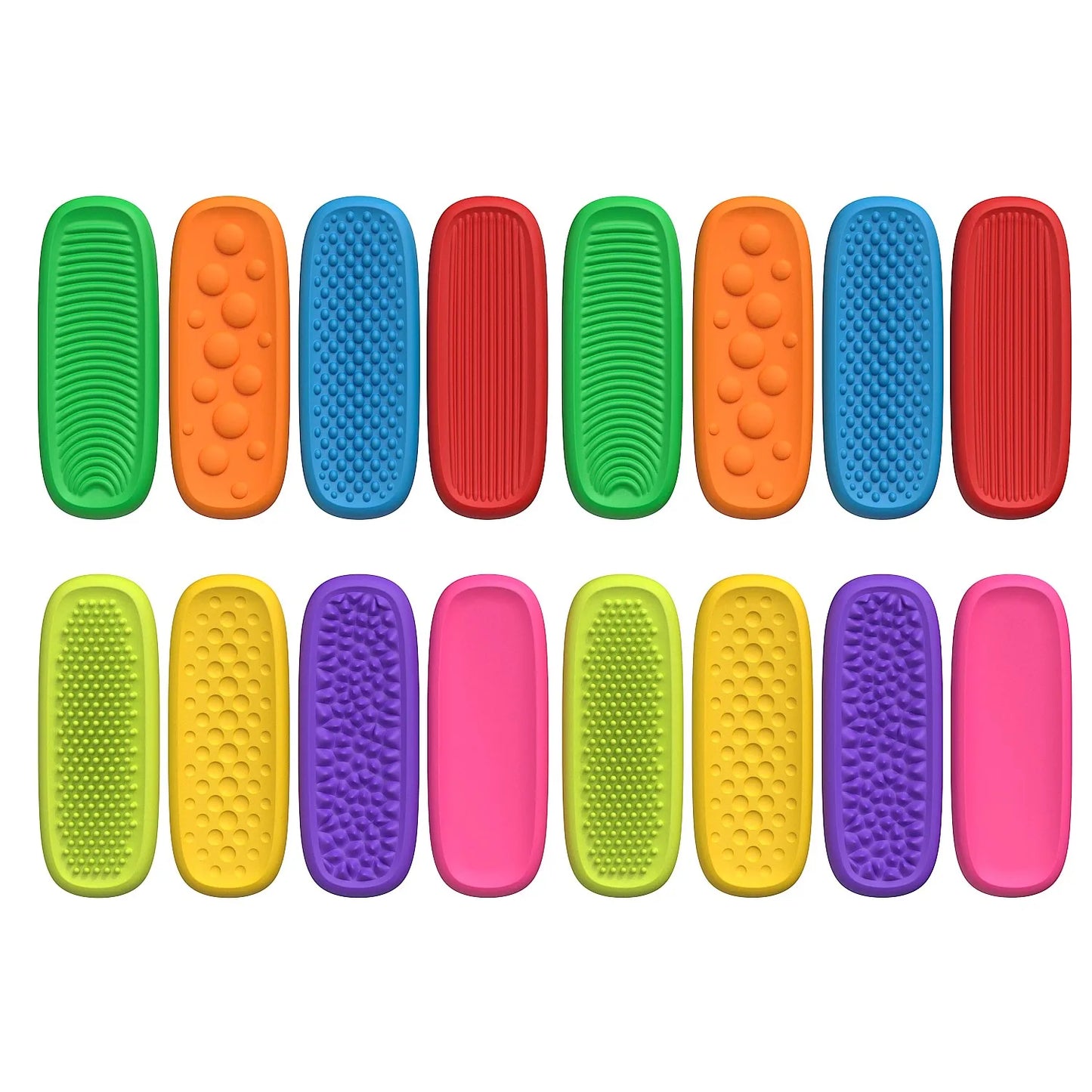 Sensorische Siliconen Fidget Strip – Stressverlichting voor Kinderen & Volwassenen