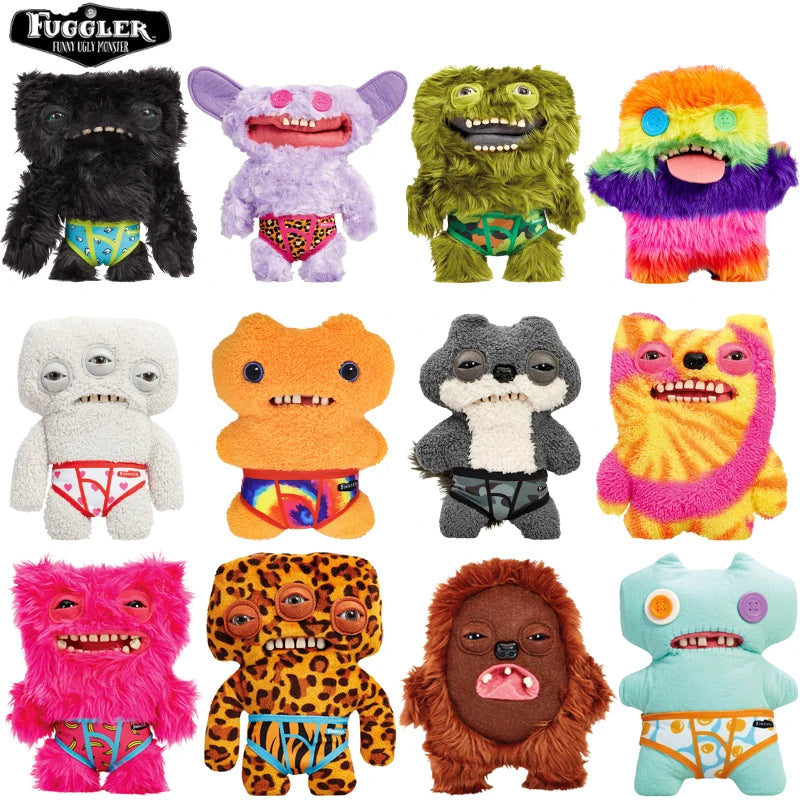 Fuggler Knuffel 22cm Grappig Lelijk Monster Pluche Speelgoed