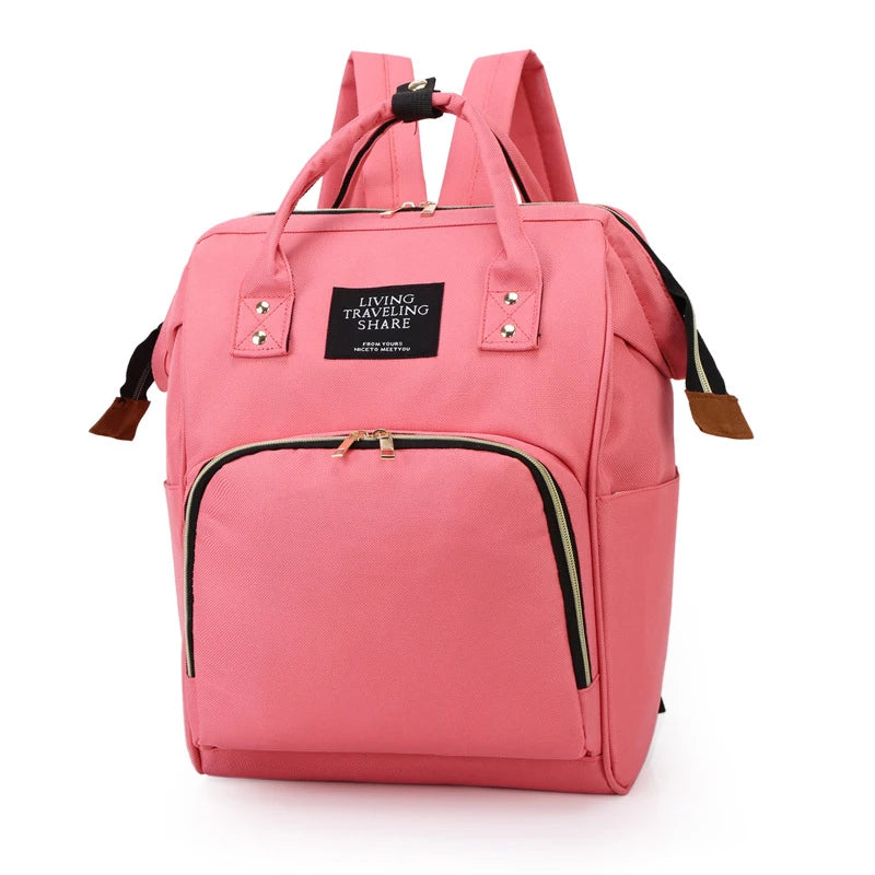 Grote Canvas Luiertas – Multifunctionele Mammy Bag met Thermovak