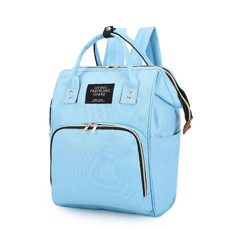 Grote Canvas Luiertas – Multifunctionele Mammy Bag met Thermovak