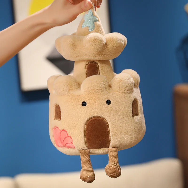 Taart Pluche Knuffel – Schattige Zachte Cakeknuffel voor Kinderkamer (25cm)