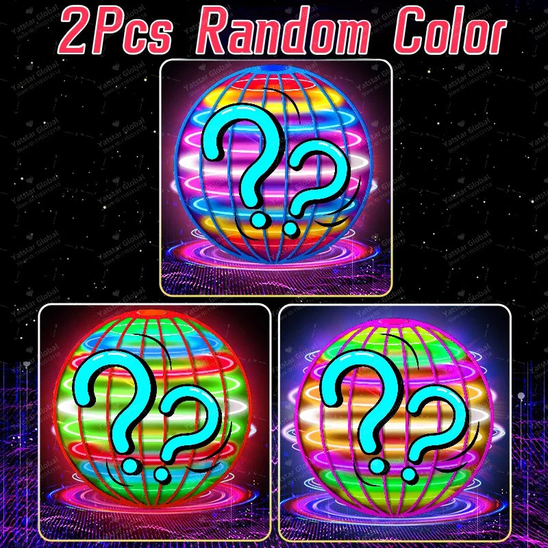 Vliegende LED Spinner Bal – 360° Zweefbal voor Binnen & Buiten