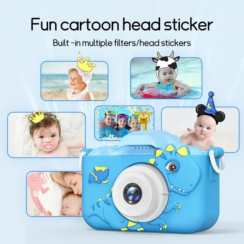 Digitale Kindercamera 1080P HD – Dual Camera met Spelletjes voor Kinderen