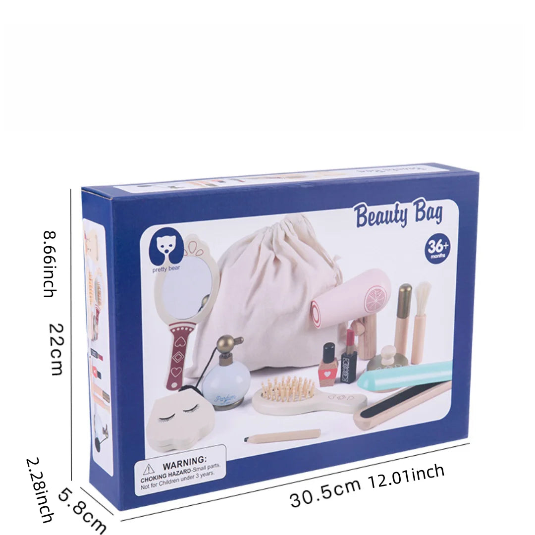 Houten Kapsalon & Make-up Speelset